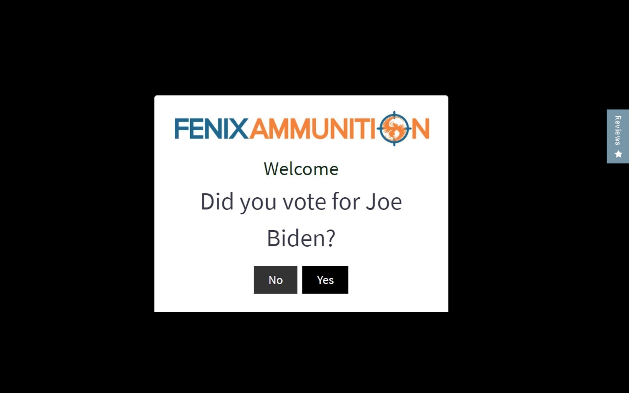 Fenix Ammunition homepage question.