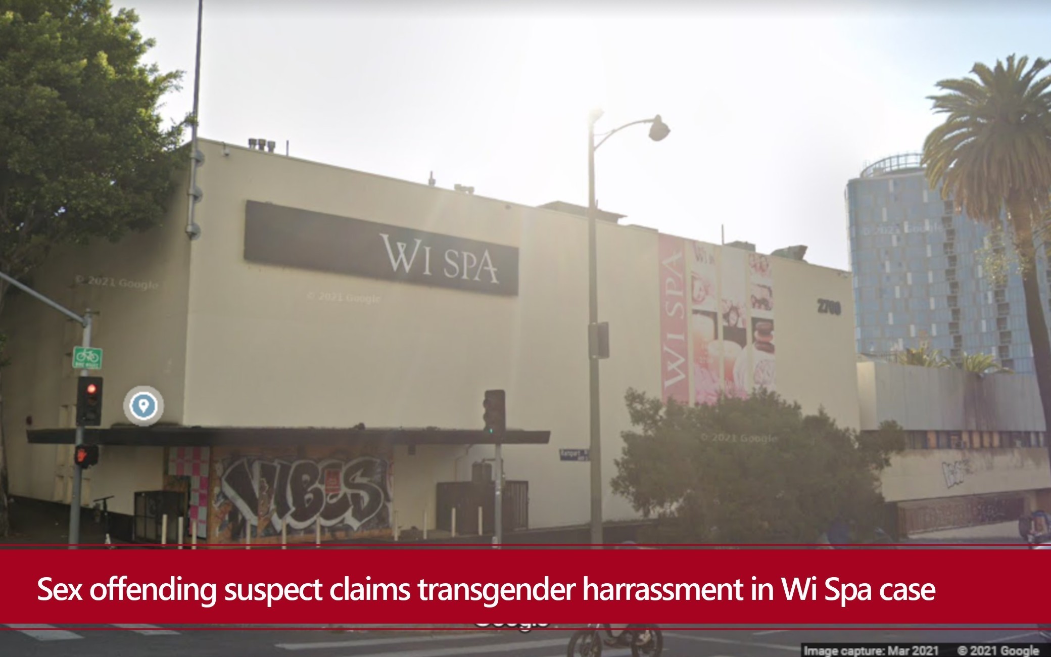 Sex offending suspect claims transgender harassment in Wi Spa case Sex offending suspect claims transgender harassment in Wi Spa case